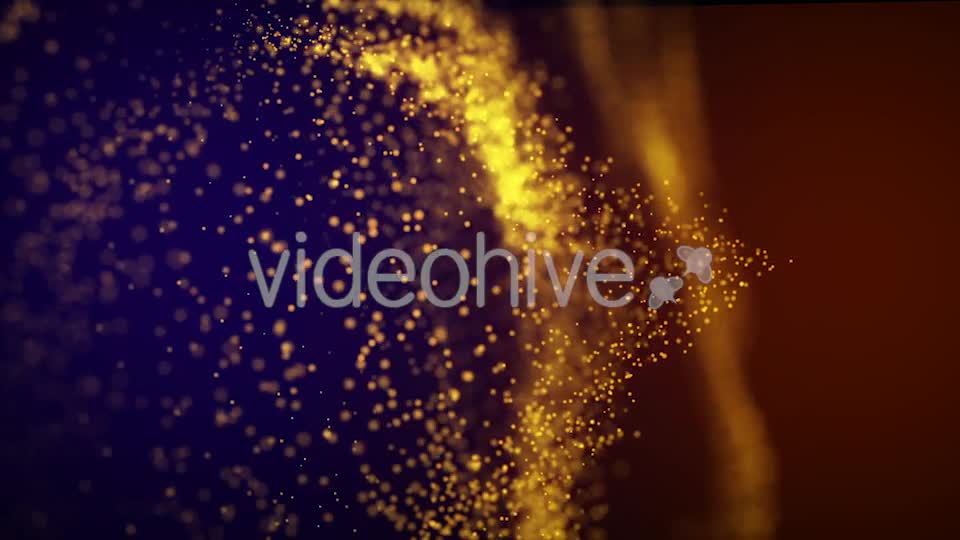Gold Particles Background Videohive 20602771 Motion Graphics Image 1