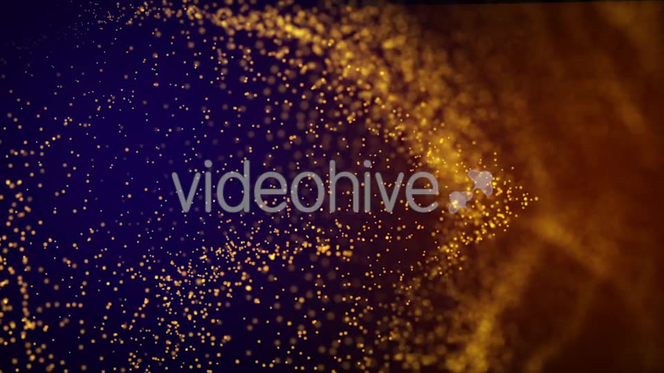 Gold Particles Background Videohive 20602771 Motion Graphics Image 2
