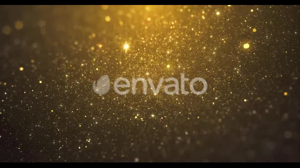 Gold Particles Background 4K Videohive 24511891 Motion Graphics Image 1