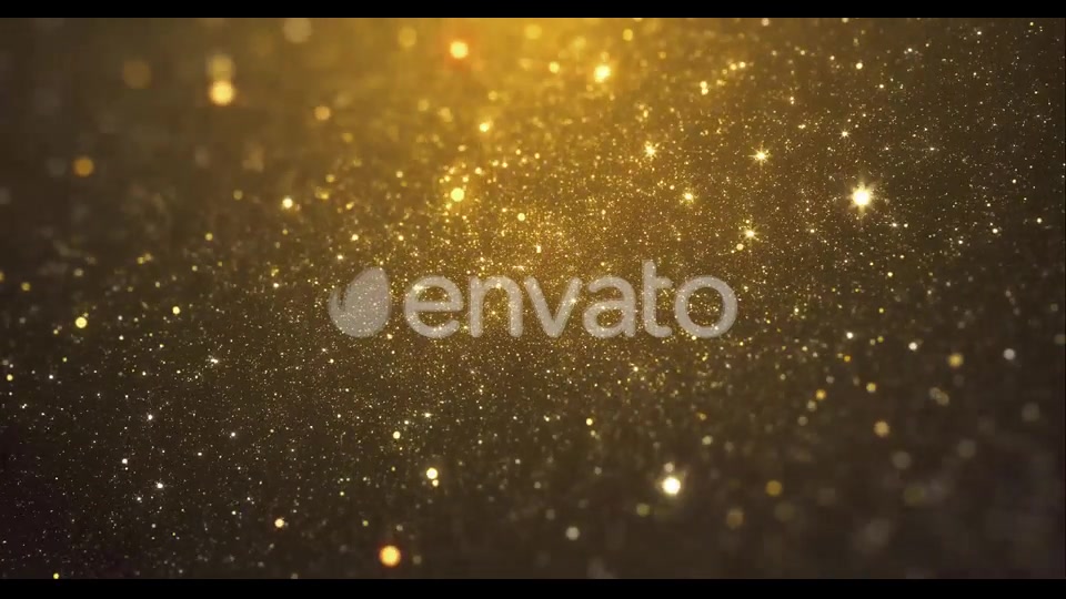 Gold Particles Background 4K Videohive 24511891 Motion Graphics Image 4