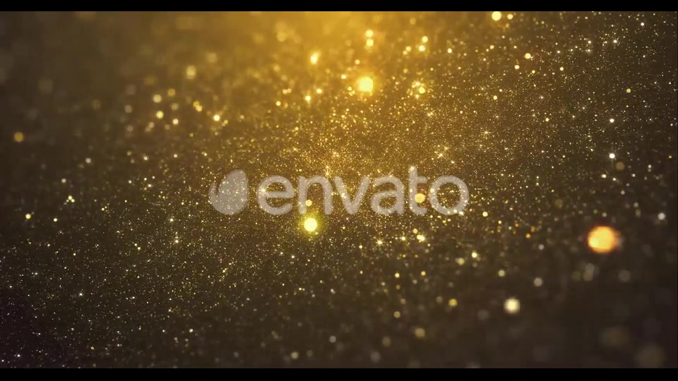 Gold Particles Background 4K Videohive 24511891 Motion Graphics Image 7