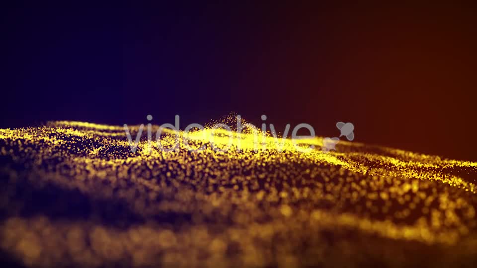 Gold Particles Background Videohive 20602766 Motion Graphics Image 1