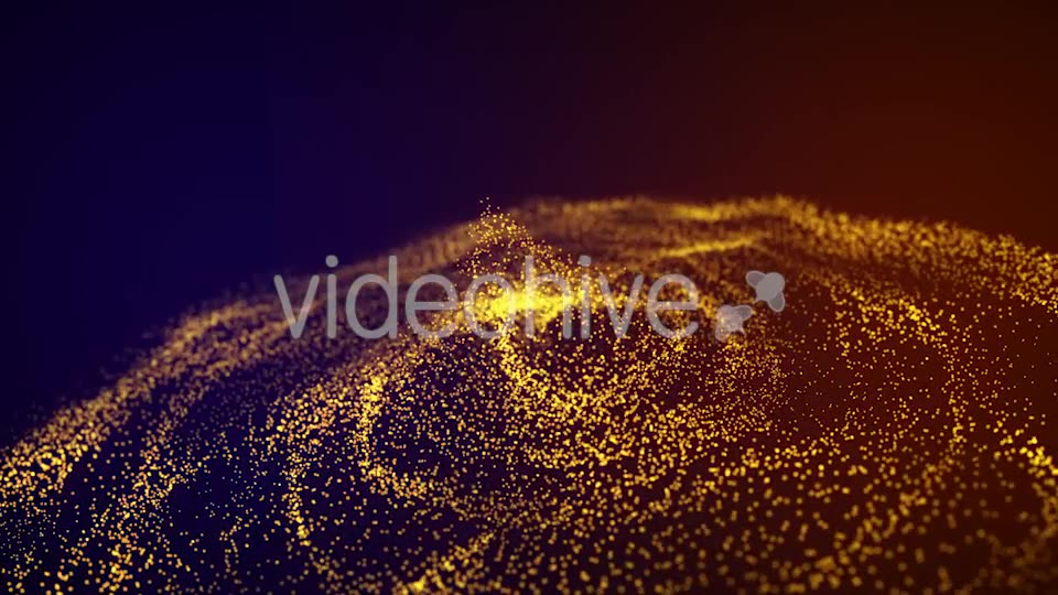 Gold Particles Background Videohive 20602766 Motion Graphics Image 2