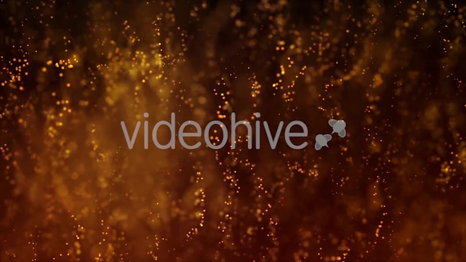 Gold Particles Background Loop Videohive 21504808 Motion Graphics Image 2