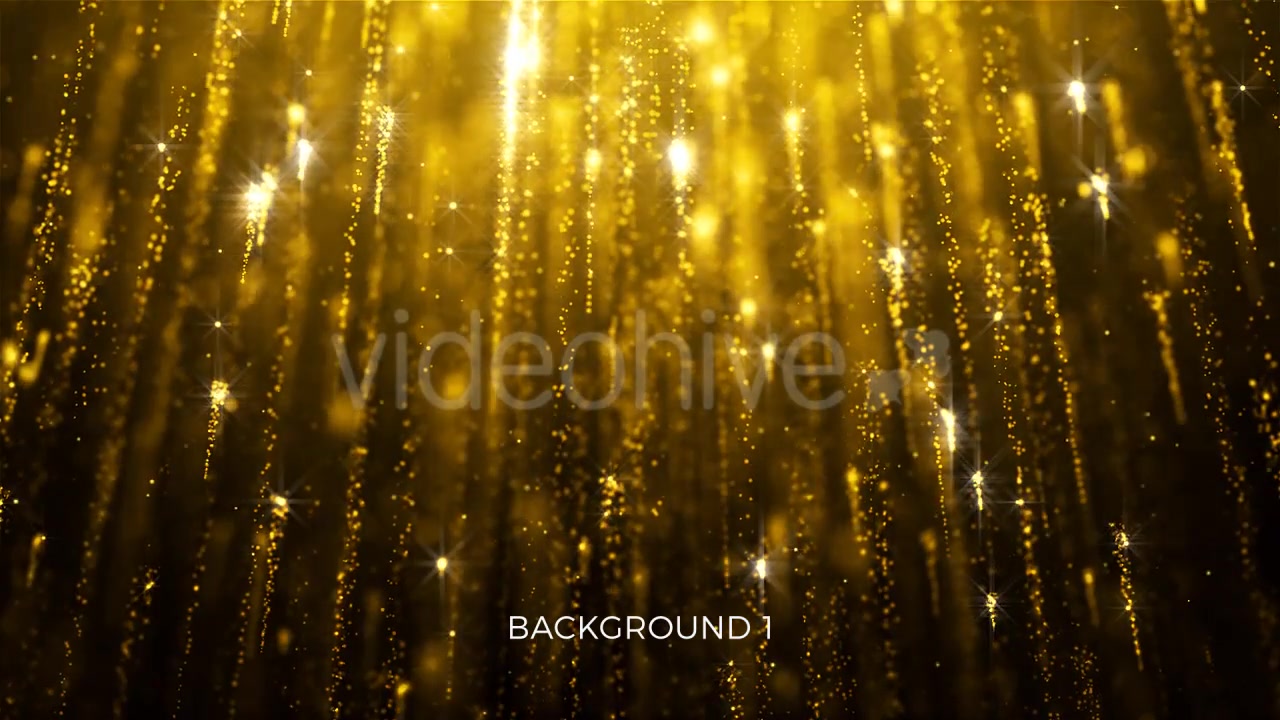 Gold Particles Backgrounds Videohive 21182395 Motion Graphics Image 3