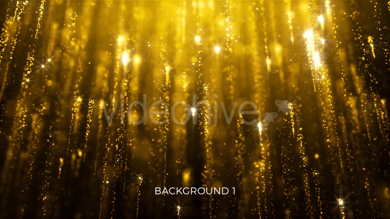 Gold Particles Backgrounds Videohive 21182395 Motion Graphics Image 4