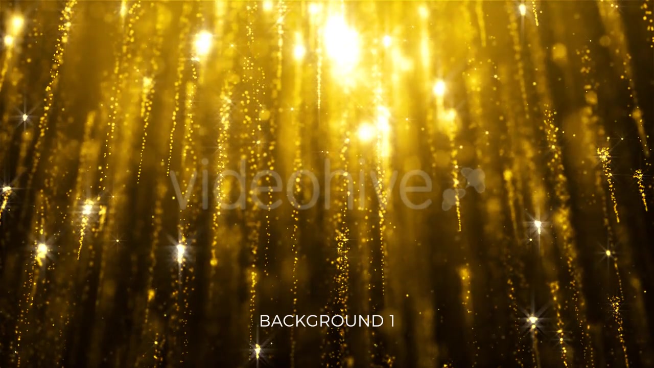 Gold Particles Backgrounds Videohive 21182395 Motion Graphics Image 5