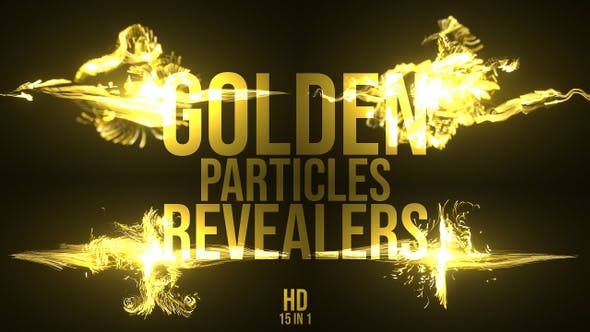 Gold Particles Revealers - 22880497 Videohive Download