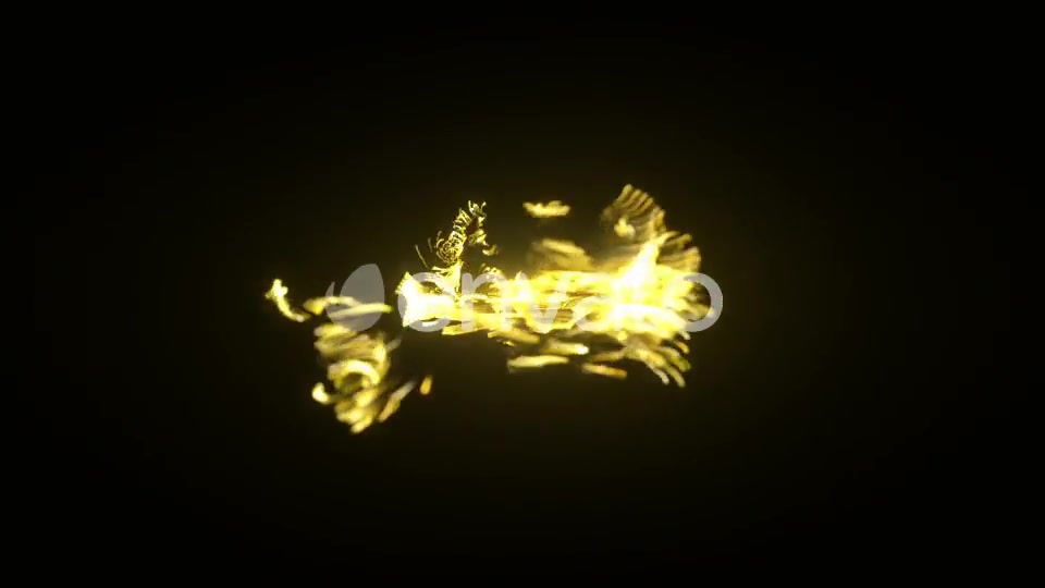 Gold Particles Revealers Videohive 22876210 Motion Graphics Image 6