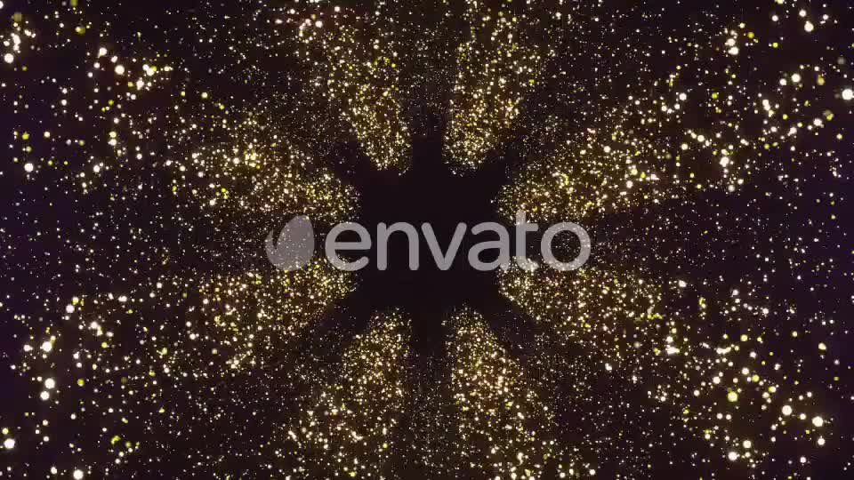 Gold Particles Tunnel Videohive 22912580 Motion Graphics Image 7