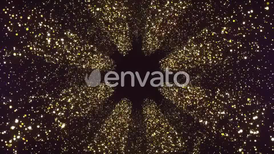 Gold Particles Tunnel Videohive 22912580 Motion Graphics Image 9