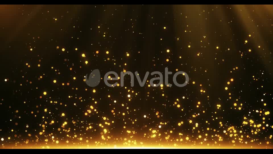 Gold Particles Videohive 24999555 Motion Graphics Image 1