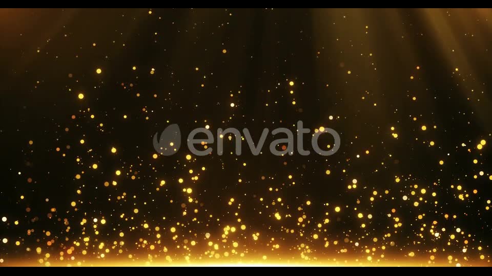 Gold Particles Videohive 24999555 Motion Graphics Image 2