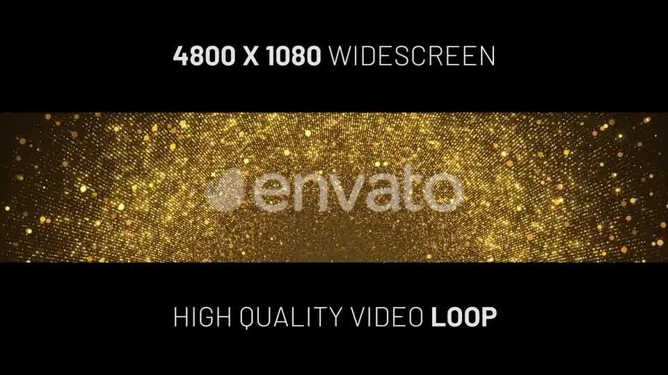 Gold Particles Widescreen Background Videohive 24595006 Motion Graphics Image 10