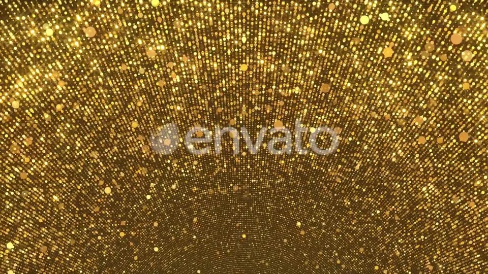 Gold Particles Widescreen Background Videohive 24595006 Motion Graphics Image 7