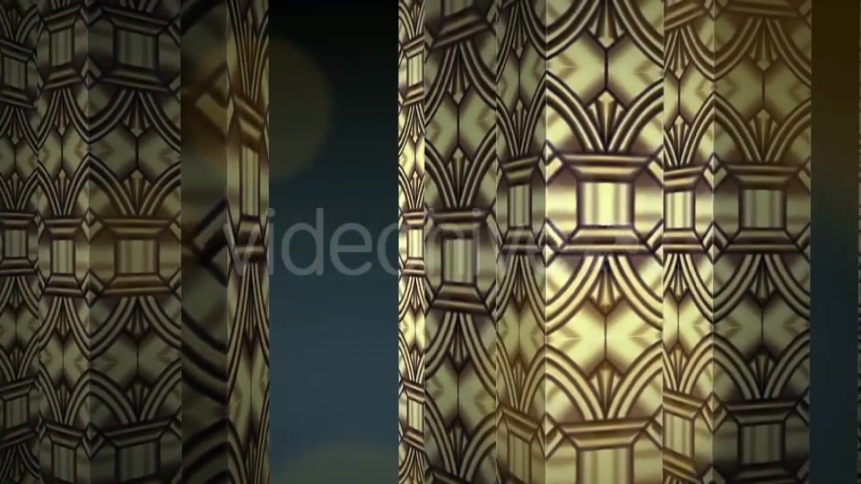 Gold Pillar Loop Videohive 20767124 Motion Graphics Image 4