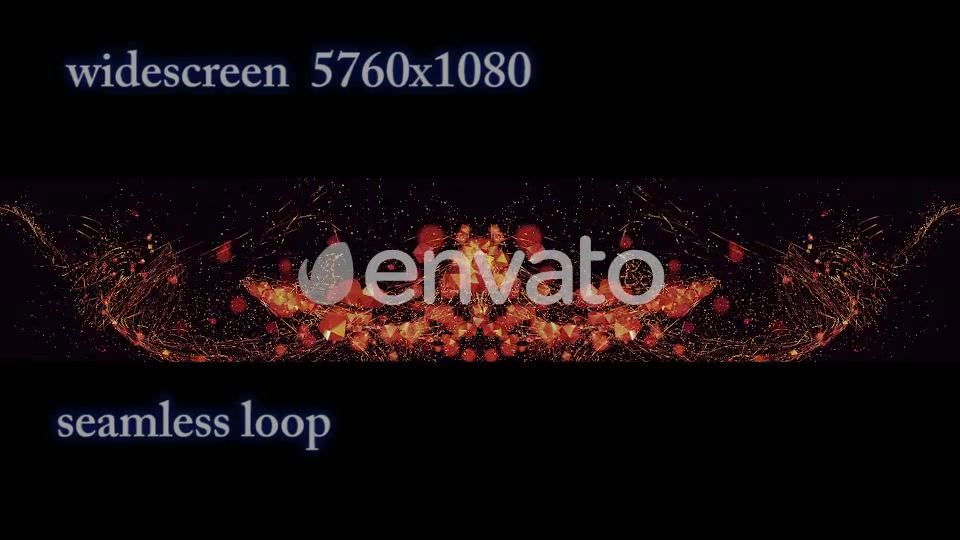 Gold Placer Polyhedra Widescreen Videohive 21605548 Motion Graphics Image 4