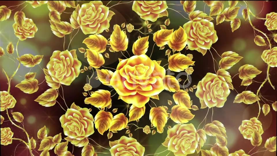 Gold Rose Videohive 23811261 Motion Graphics Image 3