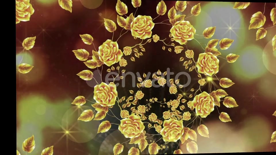 Gold Rose Videohive 23811261 Motion Graphics Image 5