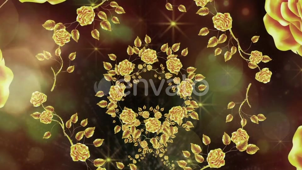 Gold Rose Videohive 23811261 Motion Graphics Image 6