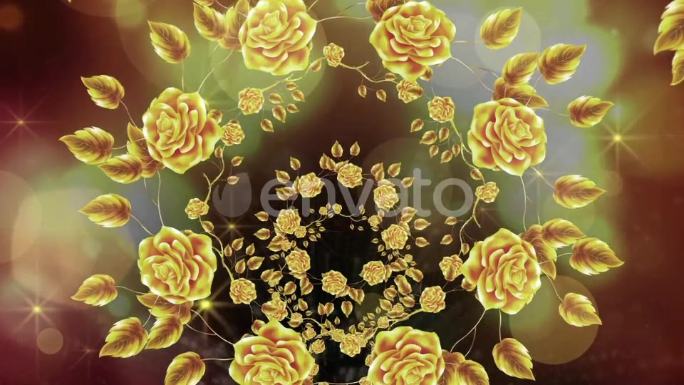 Gold Rose Videohive 23811261 Motion Graphics Image 7