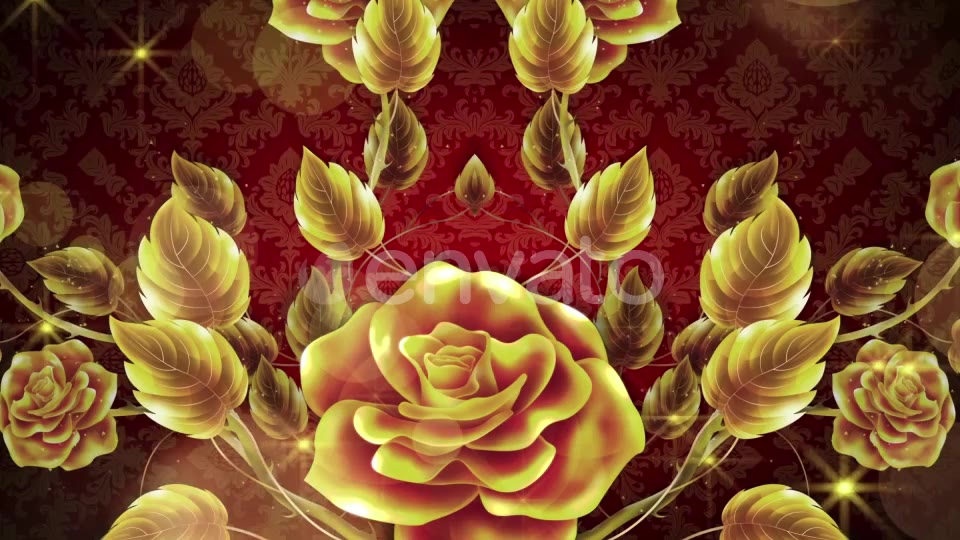 Gold Rose Videohive 23811261 Motion Graphics Image 8
