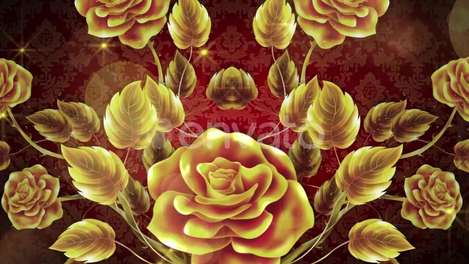 Gold Rose Videohive 23811261 Motion Graphics Image 9