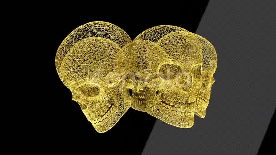 Gold Skull Structures Videohive 23151706 Motion Graphics Image 11