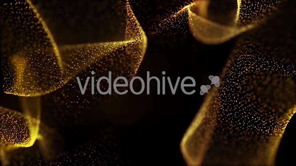 Gold Sliding Particles Background Loop Videohive 21529204 Motion Graphics Image 3