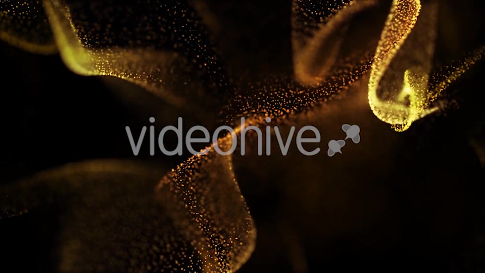 Gold Sliding Particles Background Loop Videohive 21529204 Motion Graphics Image 4