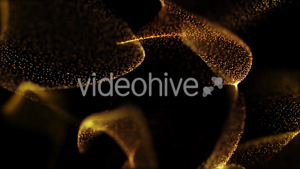 Gold Sliding Particles Background Loop Videohive 21529204 Motion Graphics Image 5