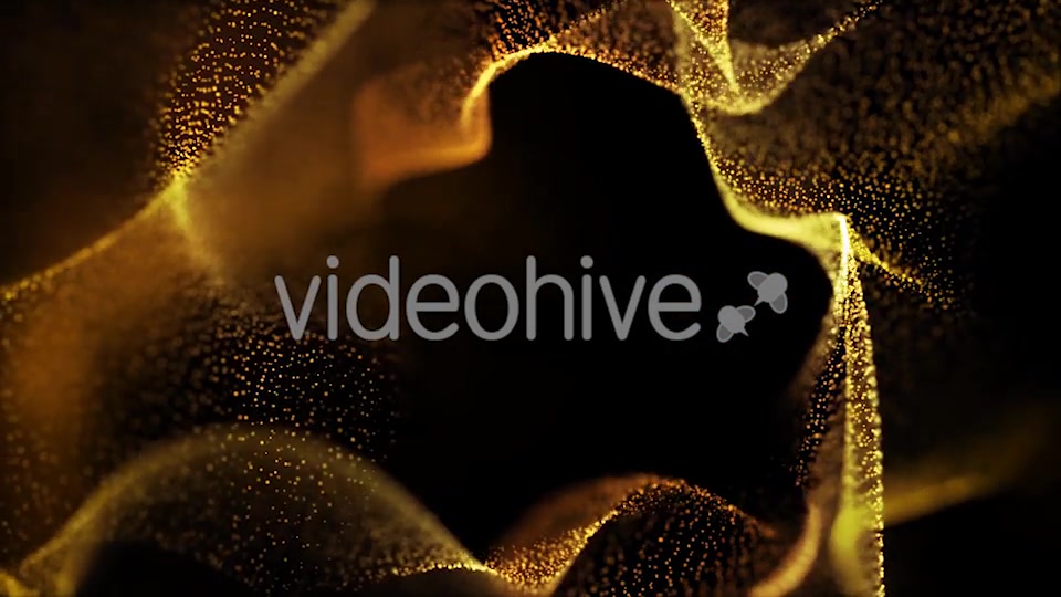 Gold Sliding Particles Background Loop Videohive 21529204 Motion Graphics Image 7