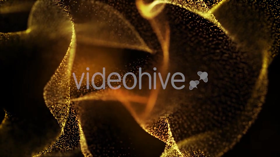 Gold Sliding Particles Background Loop Videohive 21529204 Motion Graphics Image 8
