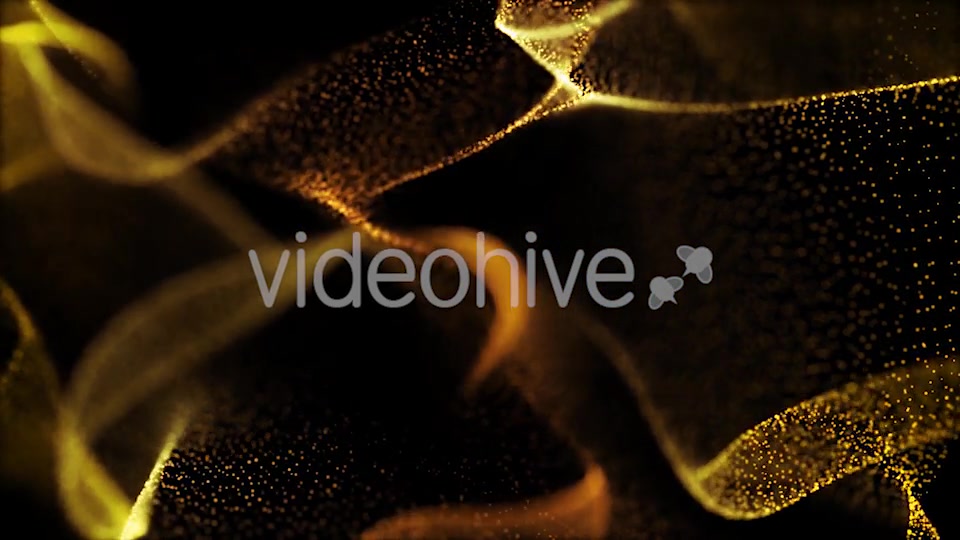 Gold Sliding Particles Background Loop Videohive 21529204 Motion Graphics Image 9