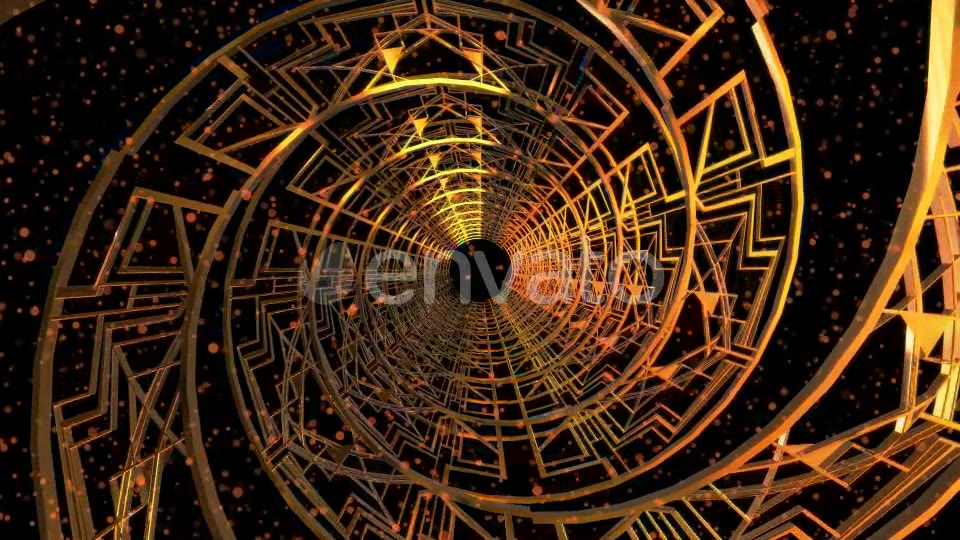 Gold Spiral Loop Background Videohive 21752116 Motion Graphics Image 5