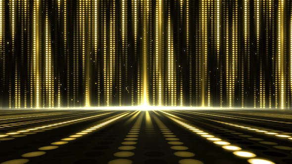 Gold Stage Light Background - Videohive 21812418 Download