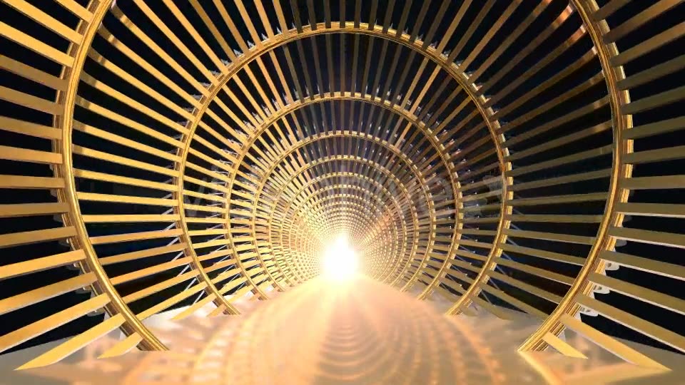 Gold Tunnel Videohive 21265687 Motion Graphics Image 3