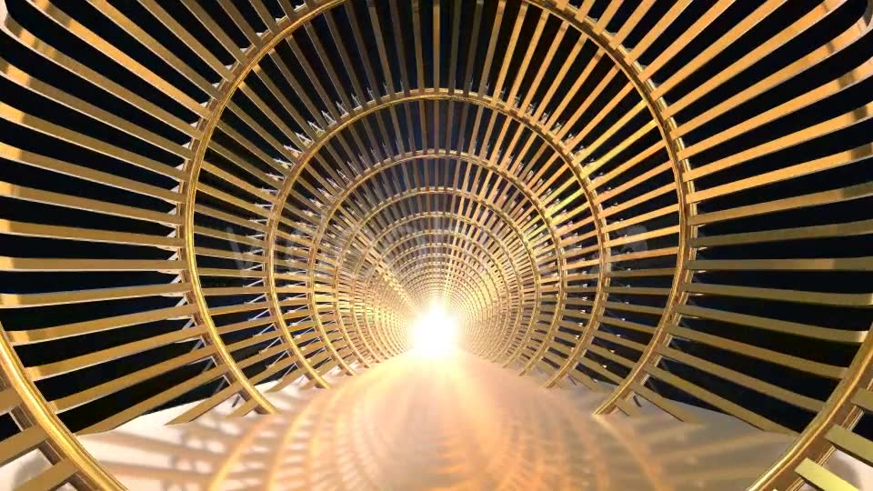 Gold Tunnel Videohive 21265687 Motion Graphics Image 6