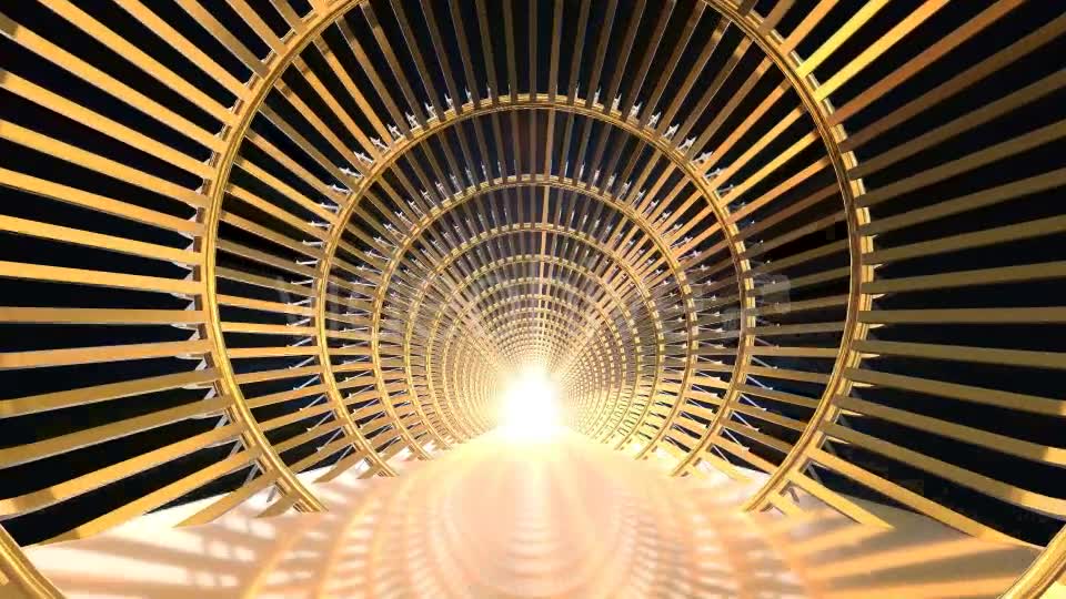 Gold Tunnel Videohive 21265687 Motion Graphics Image 7
