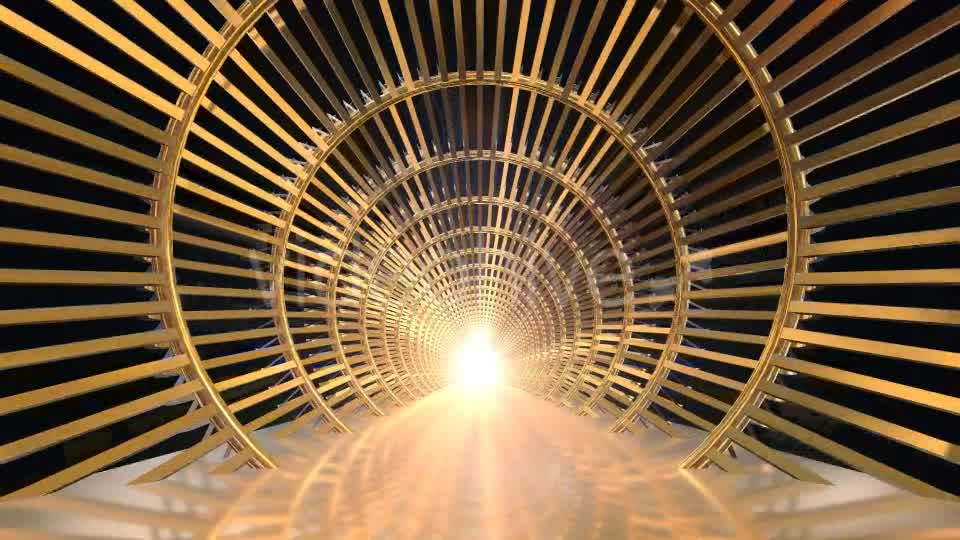 Gold Tunnel Videohive 21265687 Motion Graphics Image 8