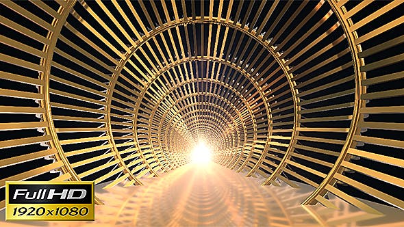 Gold Tunnel - 21265687 Videohive Download