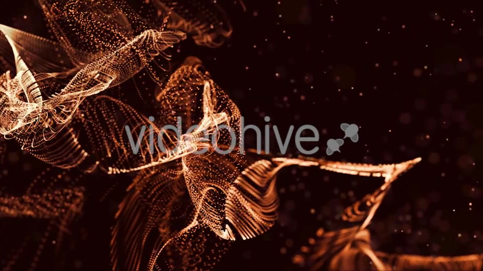 Gold Wave with Particles Videohive 21526550 Motion Graphics Image 10