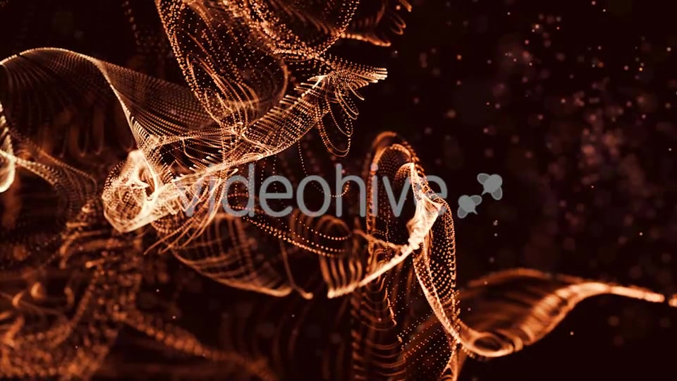 Gold Wave with Particles Videohive 21526550 Motion Graphics Image 9