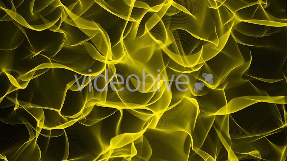 Gold Waves Glowing Particles Videohive 20985030 Motion Graphics Image 1