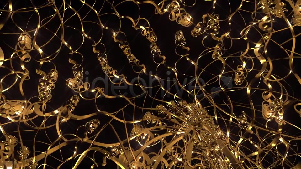 Gold Waves VJ Loop Pack (3in1) Videohive 20109757 Motion Graphics Image 6