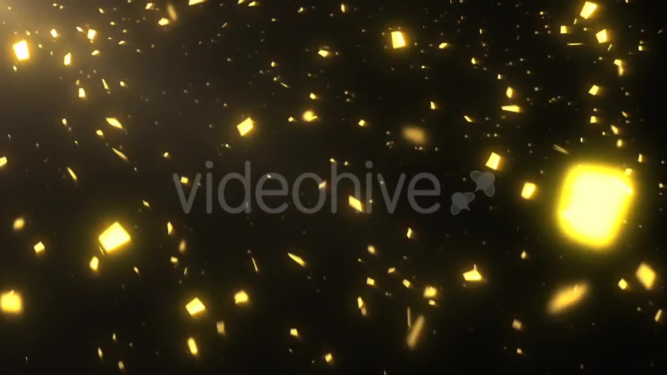 Gold White Confetti Videohive 20887871 Motion Graphics Image 3