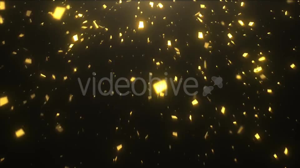 Gold White Confetti Videohive 20884001 Motion Graphics Image 2
