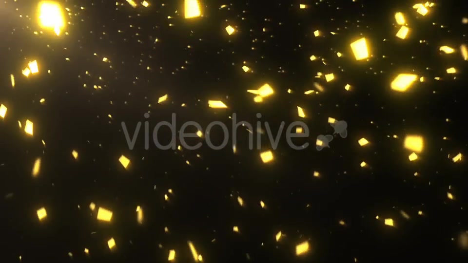 Gold White Confetti Videohive 20884001 Motion Graphics Image 4