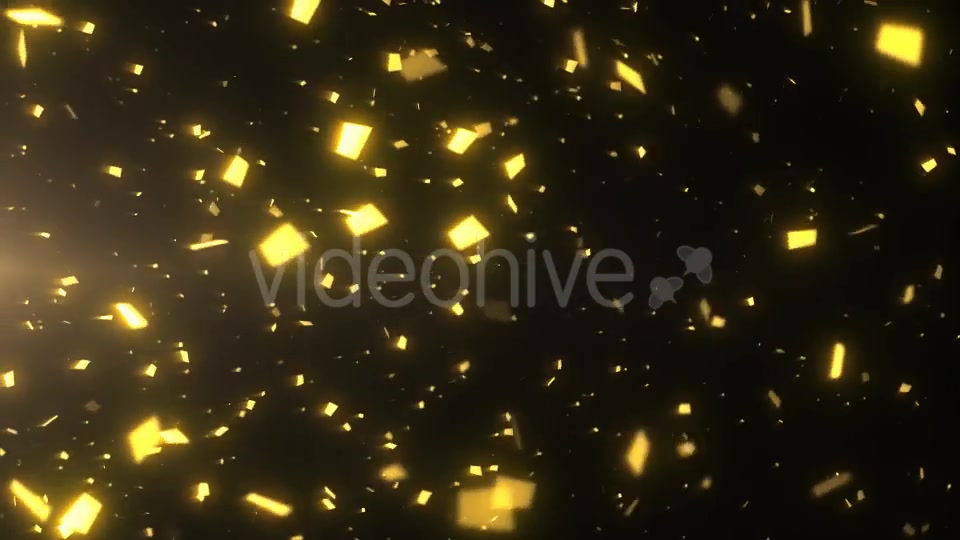 Gold White Confetti Videohive 20884001 Motion Graphics Image 6