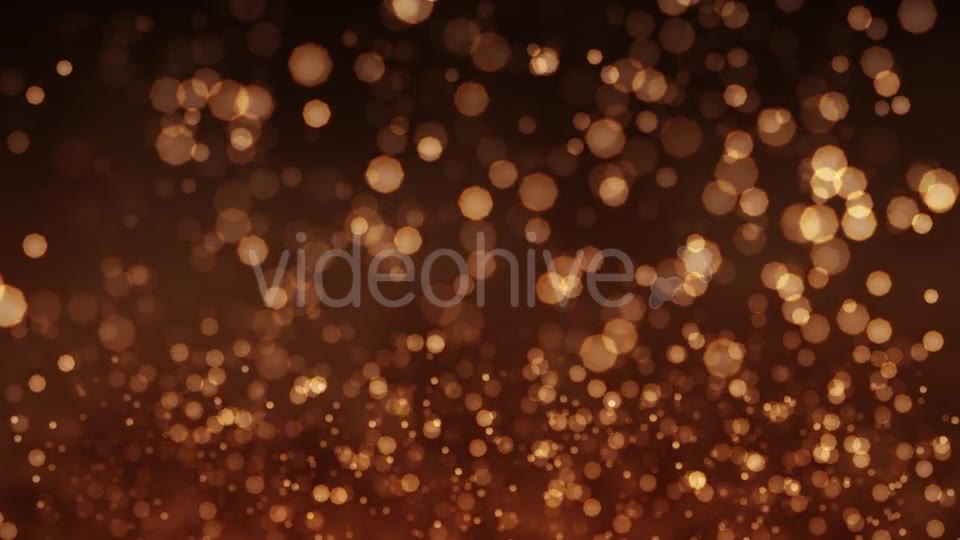 Golden Background of Bokeh Videohive 21173759 Motion Graphics Image 2